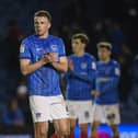 Pompey boss John Mousinho has updated on Conor Shaughnessy’s fitness and potential return. Picture: Jason Brown/ProSportsImages