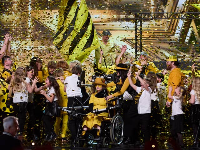 Electric Umbrella made Simon break the rules and issue a second Golden Buzzer