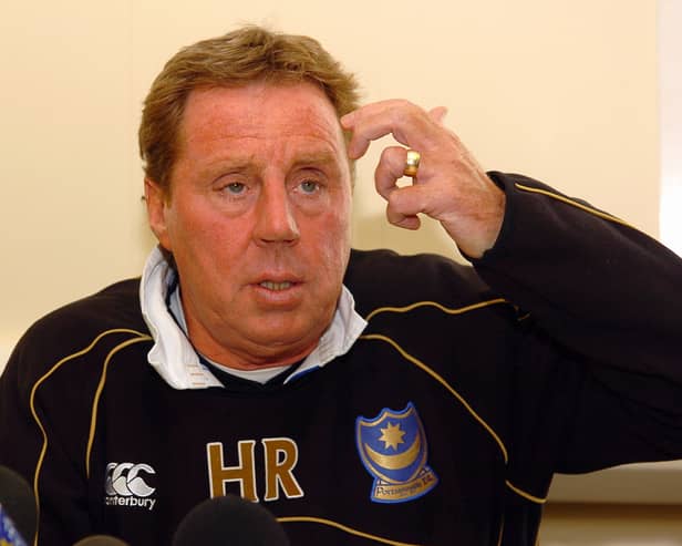 Former Pompey boss Harry Redknapp is facing controversy after appearing to perform a Nazi salute - and branding England boss Thomas Tuchel a ‘German spy’.