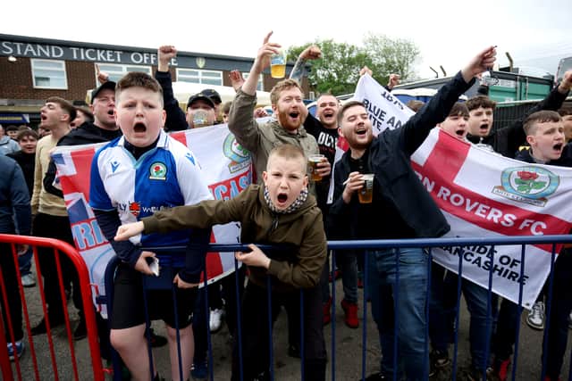 Blackburn Rovers  fans want to focus on on-pitch matters - not off-field problems