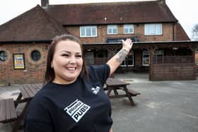 Kasey Jones is the new operator of the The Swallow pub in Dunsbury Way, Leigh Park.
Picture: Chris Moorhouse (270325-11)