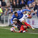 Cohen Bramall started at left-back for Pompey's 1-0 win v Blackburn Rovers