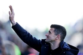 Pompey boss John Mousinho. Pic: PA