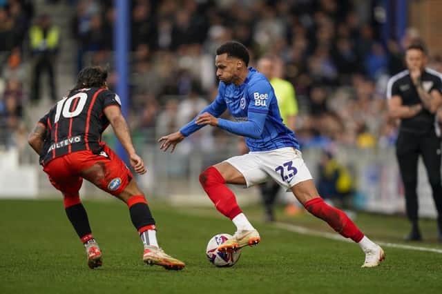 Josh Murphy admitted it was 'horrible' - but savoured three priceless points for Pompey against Blackburn. Picture: Jason Brown/ProSportsImages