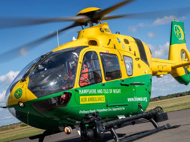 Hampshire and Isle of Wight Air Ambulance

Picture: Credit Tim Wallace Photography