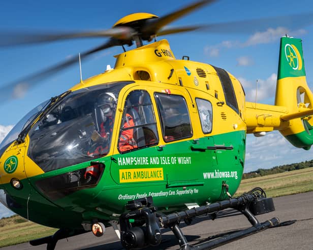 Hampshire and Isle of Wight Air Ambulance

Picture: Credit Tim Wallace Photography