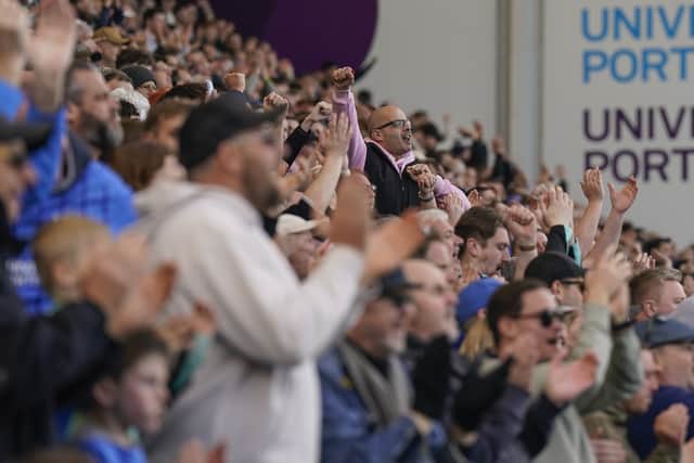 Pompey fans have been enjoying Saturdays at Fratton Park this season.
