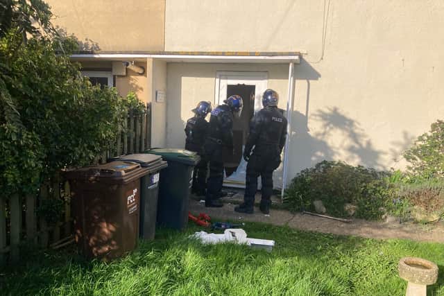 Gosport drugs raid