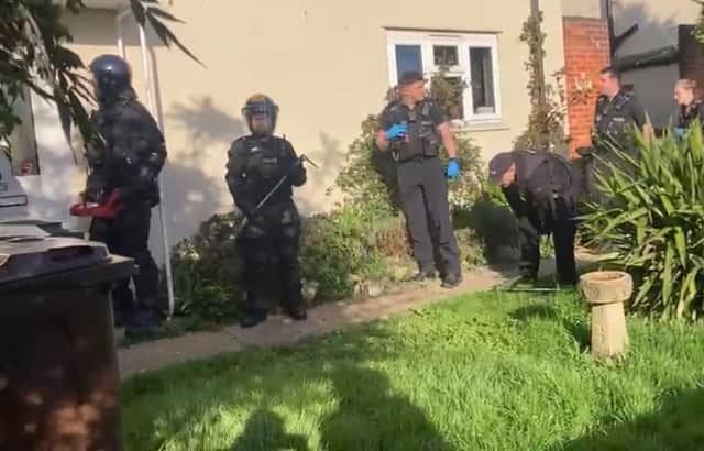 Gosport drugs raid 