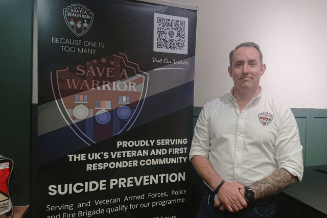 A new community co-working space affiliated with Save A Warrior UK has opened its doors in Fareham Shopping Centre. Co-Director Tom Burgess is hoping that the organisation's work can be spread. Save A Warrior UK supporting military and emergency service personnel.