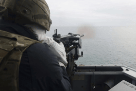 HMS Dauntless, a Portsmouth-based Type 45 destroyer, recently had to defend against a "sustained series of drone attacks" while completing a live-fire exercise off the coast of Wales - with aircraft being shot down.