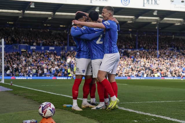 Josh Murphy believes Pompey can 'challenge' in the Championship next season - providing they stay up. Picture: Jason Brown/ProSportsImages