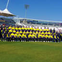 Hampshire County Cricket Club men and women's team get together on the brink of a new season.