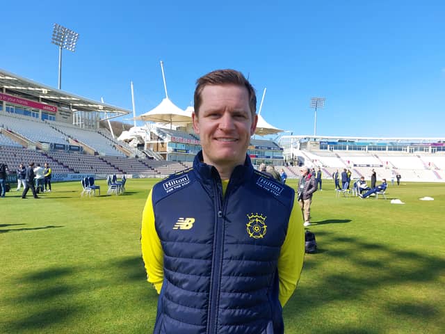 Ben Brown looked ahead to the season at the Hampshire Cricket media day.