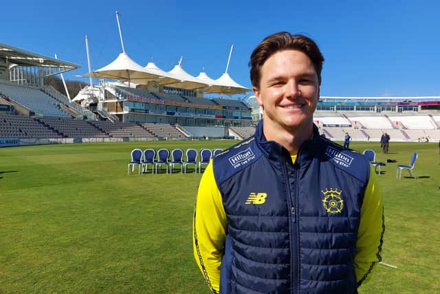 Soony Baker was awarded a England Men's development contract at the start of the year.