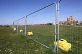 The 'Brent Geese fencing' is being removed this week