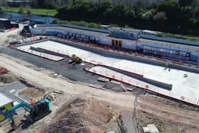 This drone footage has captured the incredible progress that has been made at the Hilsea Lido project. 

Picture: Habibur Rahman 