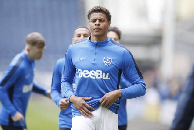 Pompey striker Kusini Yengi