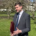 Minister of State for Local Government and English Devolution Jim McMahon speaking during a visit to Southampton on Tuesday, April 1