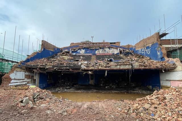 Odeon cinema site in North End - Site during demolition (Credit: Charlie Pharoah)