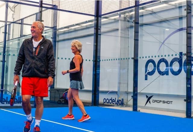 A padel court, similar to the one pictured, could soon be opening in Fareham