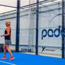 A padel court, similar to the one pictured, could soon be opening in Fareham