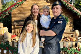 Sacha Butcher, a full-time nurse and Waterlooville resident, described the emotional rollercoaster her children, Eleanor and Joshua, go through while their dad, Chief Petty Officer Adam Powlesland, goes on deployment with the Royal Navy.