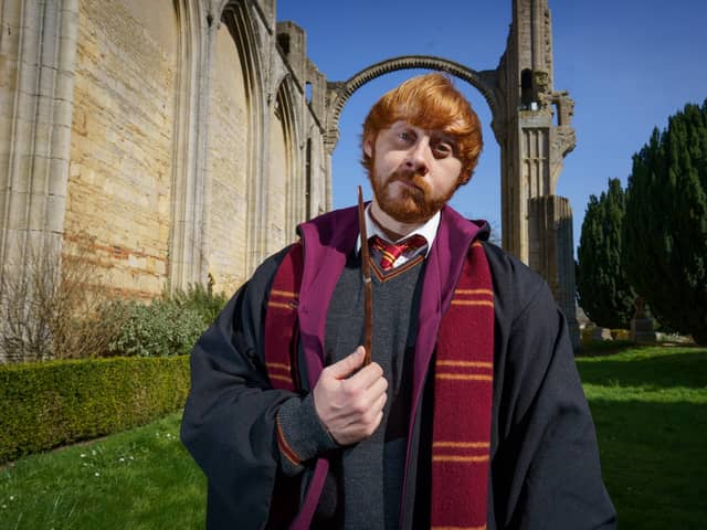 Ron Weasley lookalike Lewis Parker.