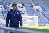 Pompey’s Zak Swanson. Pic: 