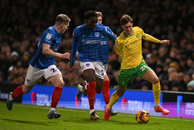 Abdoulaye Kamara in action against Norwich in December