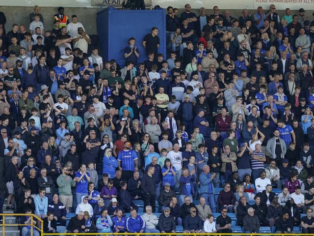 Pompey fans are asking why wasn’t new defender Alex Milosevic introduced at Millwall. Pic: Jason Brown/ProSportsImages