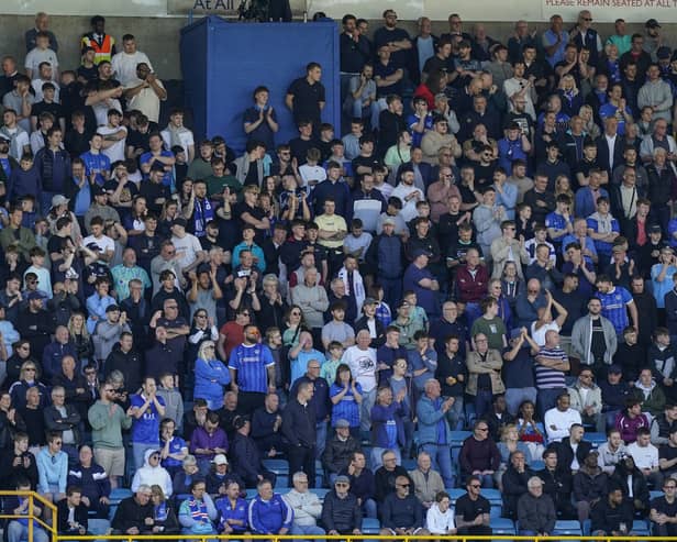 Pompey fans are asking why wasn’t new defender Alex Milosevic introduced at Millwall. Pic: Jason Brown/ProSportsImages