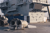 HMS Prince of Wales is due to be deployed to the Indo-Pacific region later this month, with Royal Navy sailors at HMNB Portsmouth carrying out emergency scenario training drills.