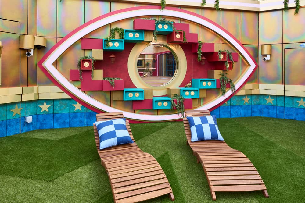 Take a look at the garden in the CBB house this year. 