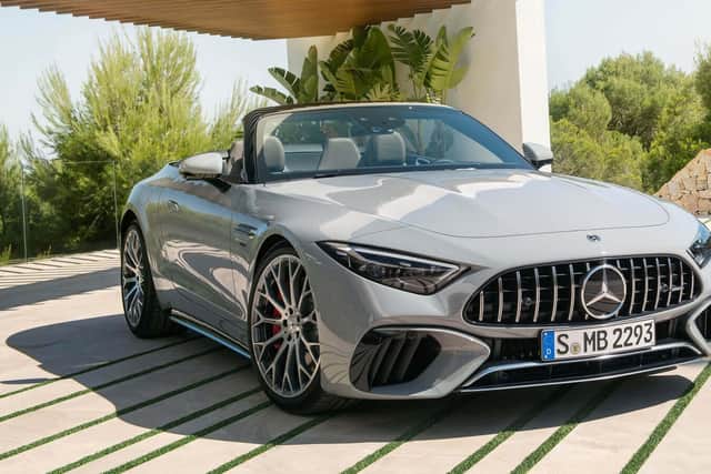 The AMG SL55 is the perfect weekend car