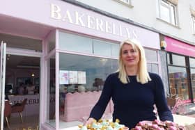 Ellie Ostler started Bakerellys online five years ago before opening the bakery in Lee-on-the-Solent last month.