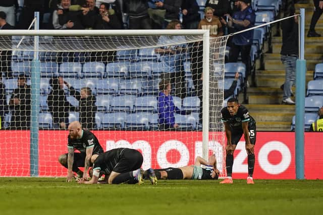 Pompey's away-day struggles.