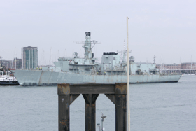 A Royal Navy Lieutenant has spoke about the disposal of HMS Monmouth. The Type 23 frigate left Portsmouth on April 3, being towed and bound for Turkey to be scrapped.