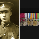 The medals of a Portsmouth soldier honoured for his heroics in the First World War were due to be going up for sale - including his Victoria Cross medal - but the lot has since been withdrawn.