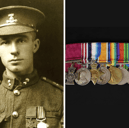 The medals of a Portsmouth soldier honoured for his heroics in the First World War are going up for sale in Southsea, including a Victoria Cross.