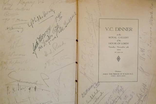 In 1929 James Ockenden attended a VC dinner given by the then Prince of Wales, (later Edward V111). His son still has the menu autographed by the Prince of Wales.

1929 DINNER MENU WITH THE AUTOGRAPH  (EDWARD P) OF  THE PRINCE OF WALES SOON TO BE EDWARD V111