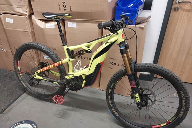 Police are urging the public to contact them if they own the e-bike.