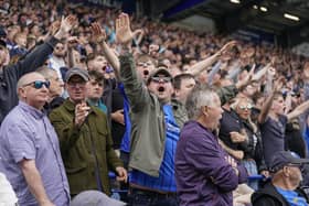 Pompey and Derby fans have been reacting to the 2-2 draw between their sides on social media. Pic: Jason Brown/ProSportsImages