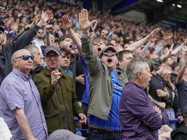 Pompey and Derby fans have been reacting to the 2-2 draw between their sides on social media. Pic: Jason Brown/ProSportsImages