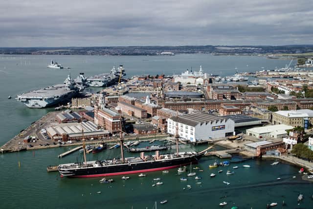 A 1940s celebratory event will be held in Portsmouth Historic Dockyard to mark the 80th anniversary of VE Day.