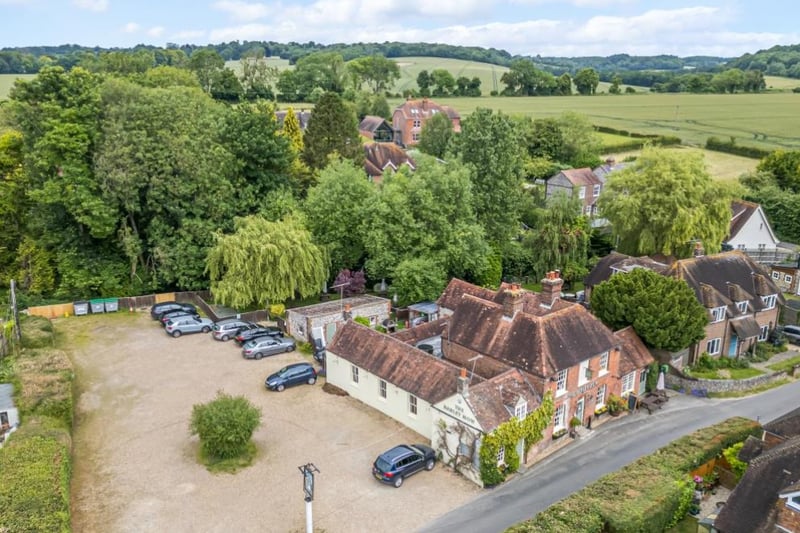 The Barley Mow, Walderton, is going under the hammer at auction with a guide price of £450,000 plus fees.
