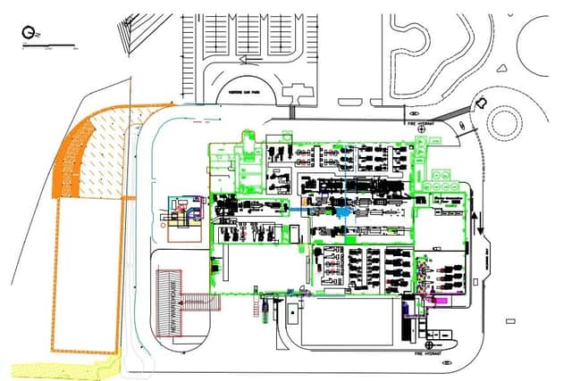 Huhtamaki New Warehouse Location Plan.