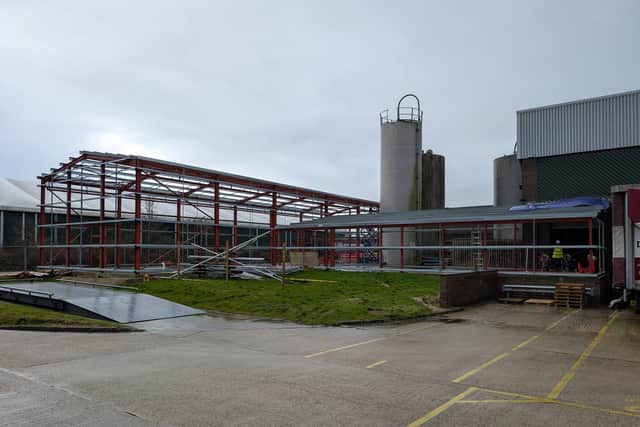 New Warehouse Build At Grange Site, Gosport