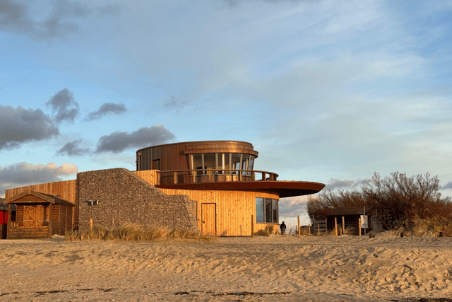 West Wittering Beach is celebrating the completion of a brand new lifeguard and safety hub. 