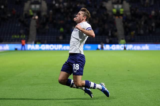 PNE midfielder Ryan Ledson